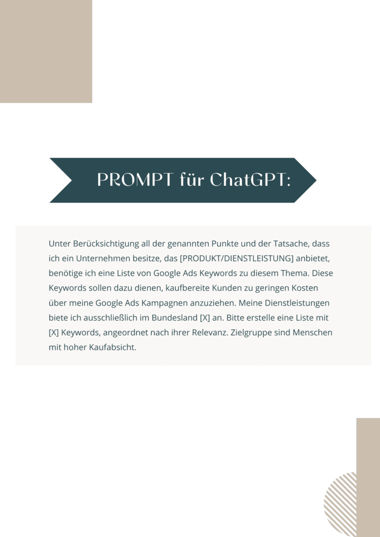 KI-Prompts